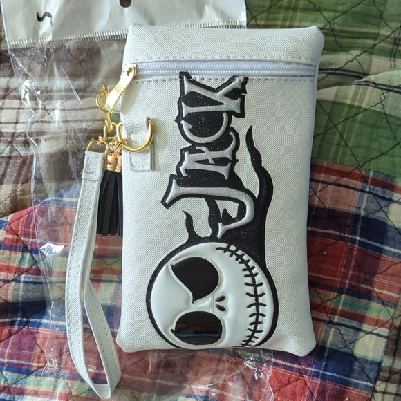 Jack the pumpkin King Handbags - Jack crossbody wristlet wallet